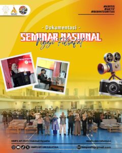 “Berani Bingung”: Seminar Nasional Ngaji Filsafat Dorong Mahasiswa Merawat Nalar Reflektif