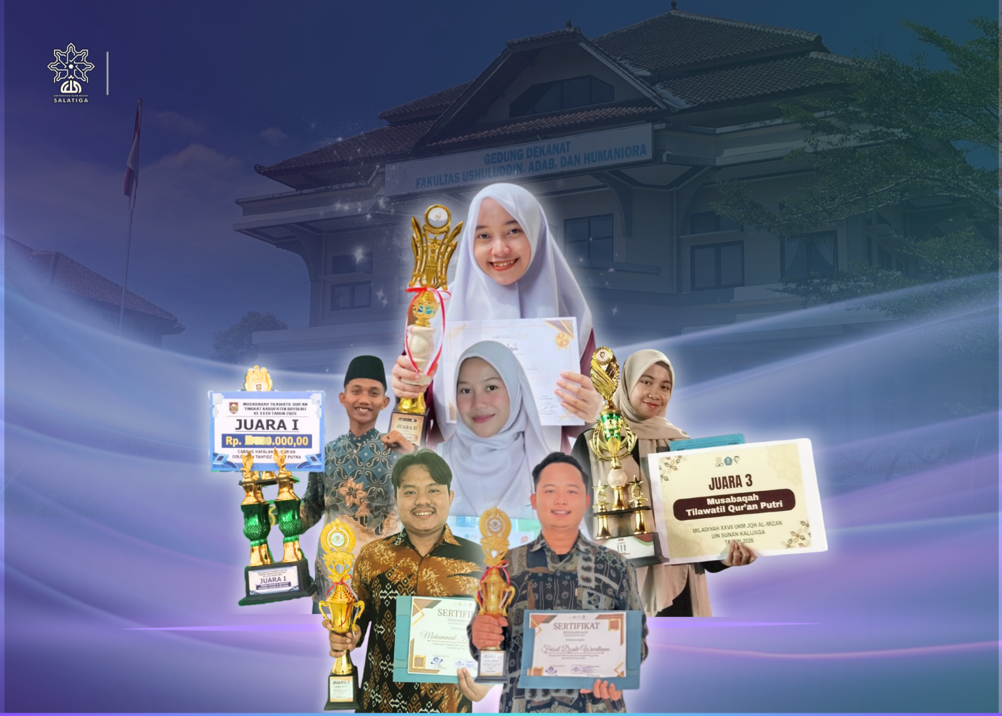 April Penuh Prestasi: Mahasiswa IAT UIN Salatiga raih kejuaraan di tingkat Lokal, nasional, dan Internasional